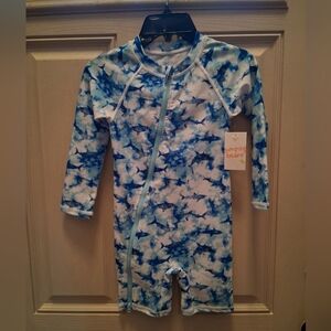NWT Jumping Beans Kids Swim Rashguard